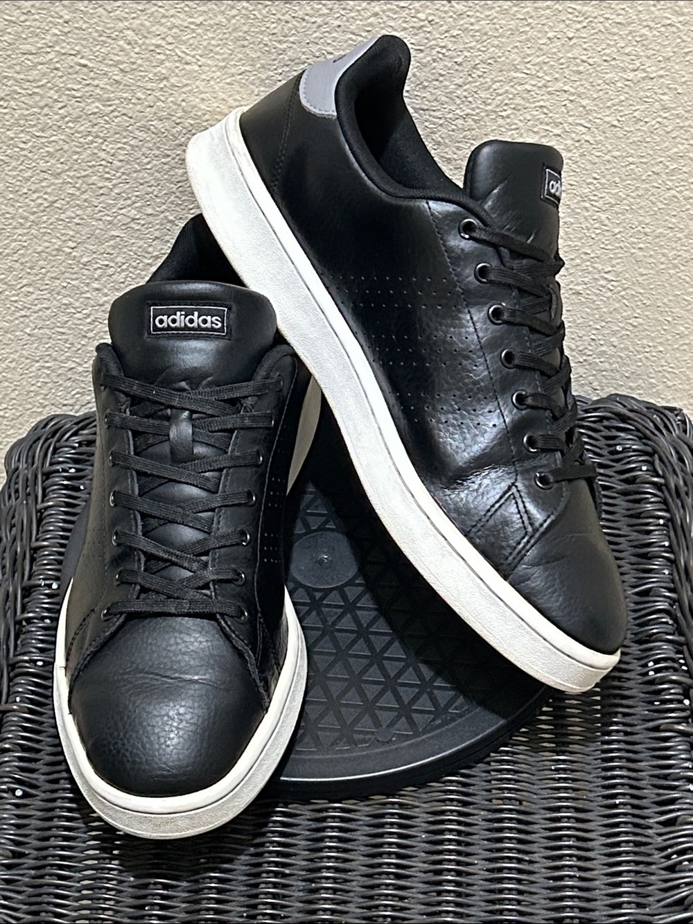 adidas Advantage Tennis ‘Core Black’ F36431